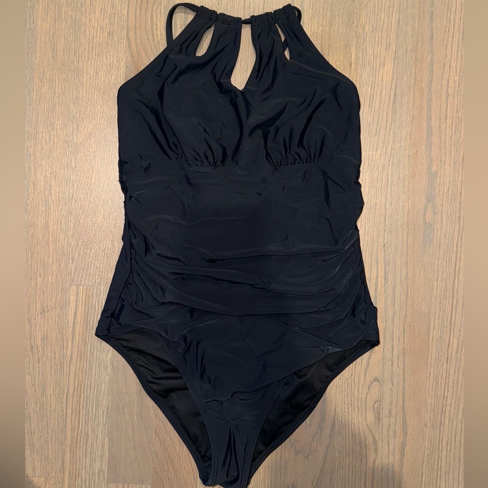 Cupshe Black One-Piece Swimsuit